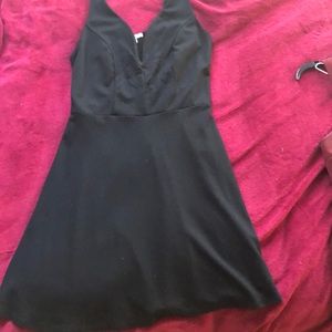Black slip on dress